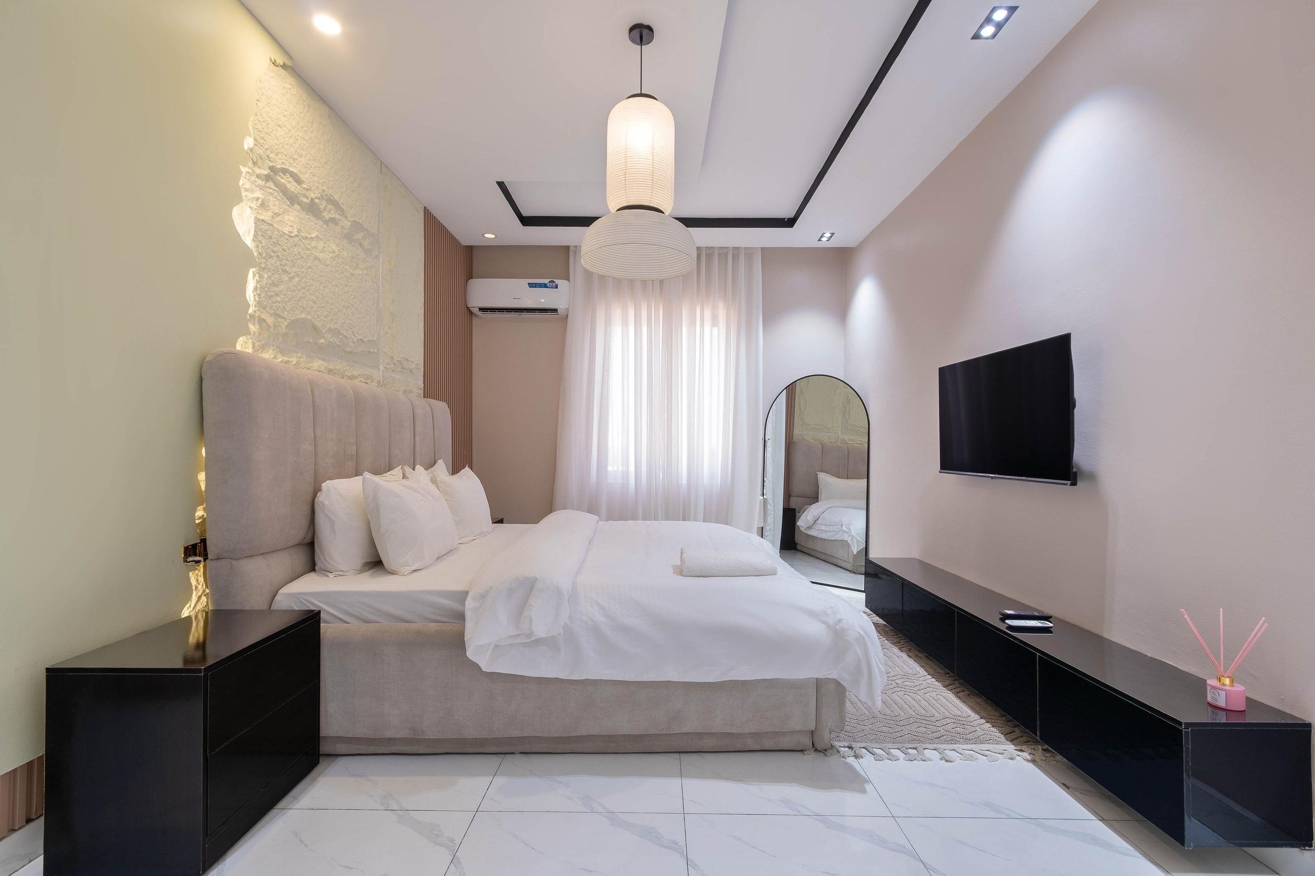 Primary Bedroom with Stone & Silk Concept